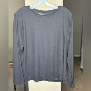 Nine West Soft Spun Black Long Sleeve Size XXLPetite